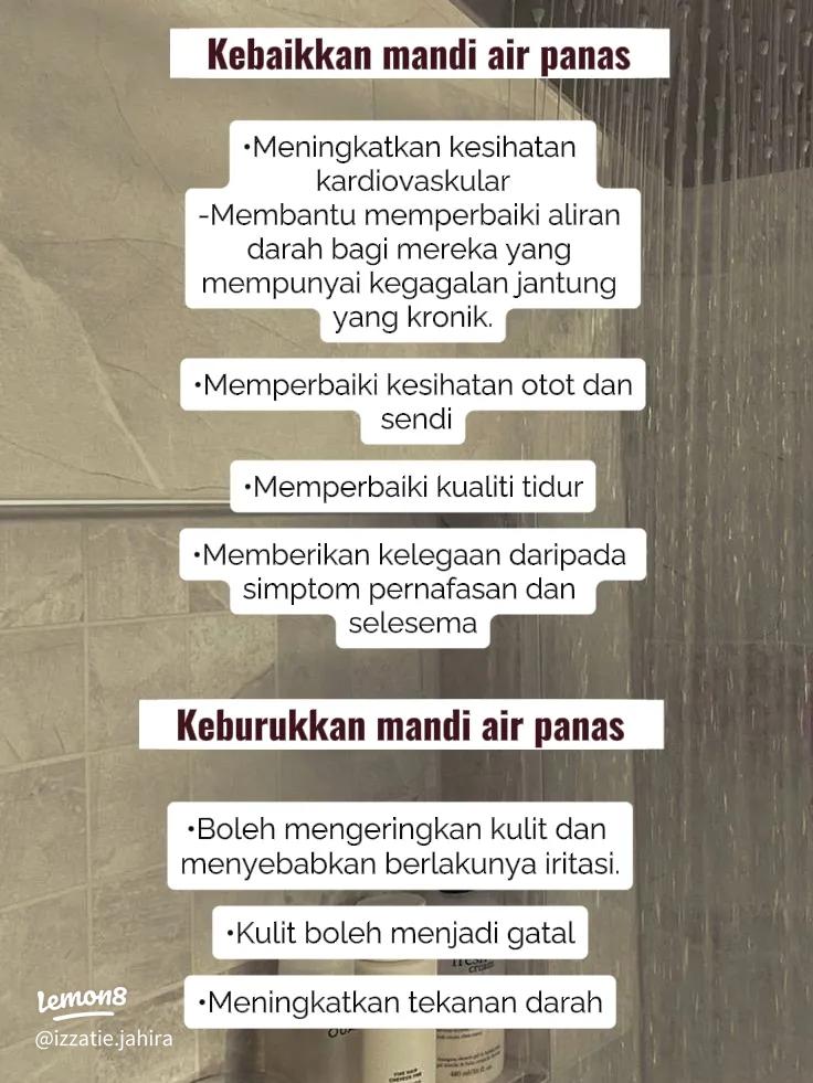 Mandi Air Panas atau Dingin, Mana yang Lebih Sehat? Ini Faktanya 1