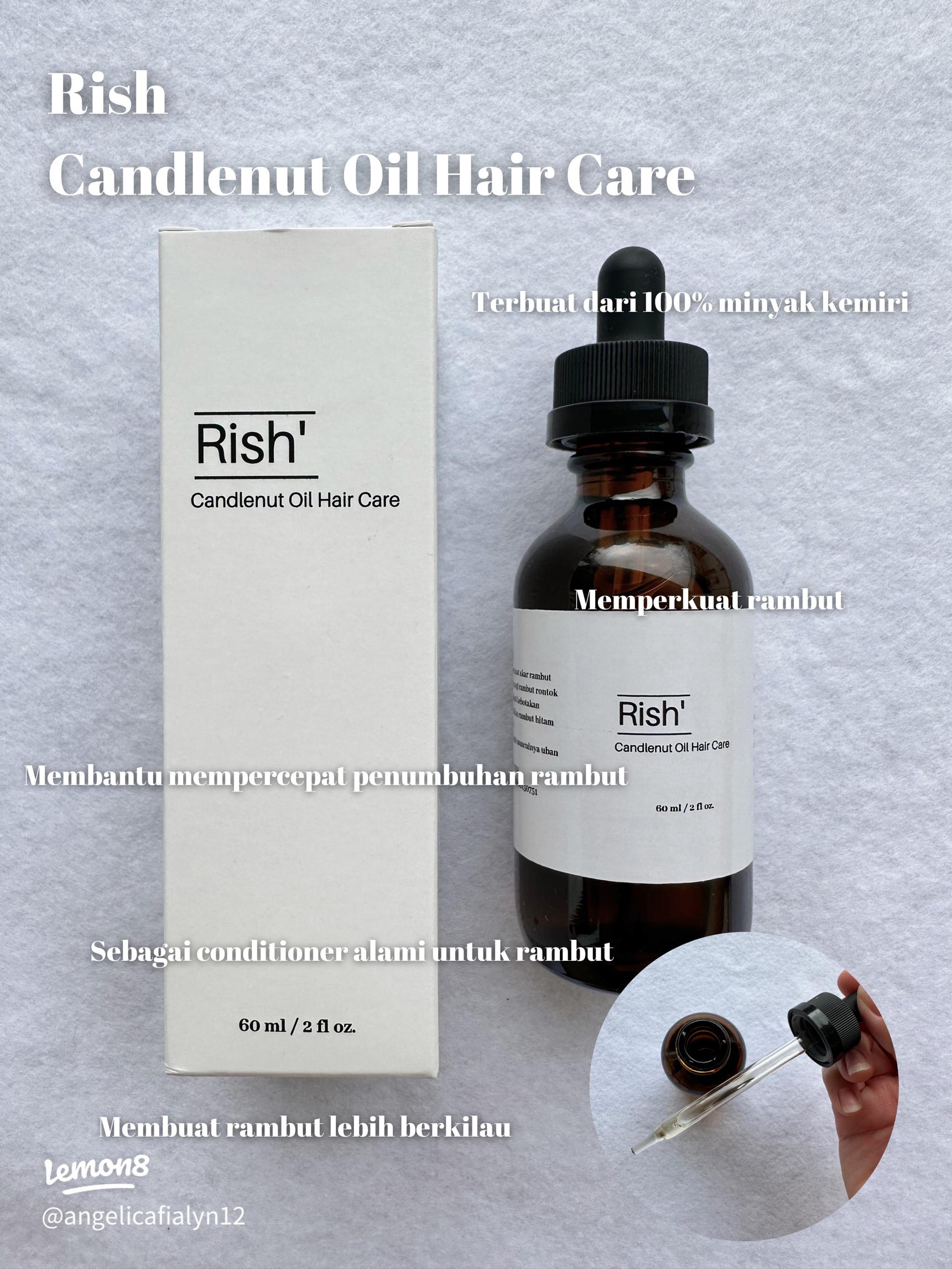 Manfaat Minyak Kemiri untuk Rambut Tebal dan Berkilau Secara Alami 1