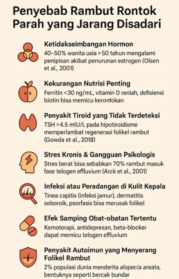 Inilah Ragam Penyebab Rambut Rontok yang Tak Anda Duga dan Cara Mengatasinya 1 tuadkGvz1dB7dhciXYwTg63oCJKbEdDOEDkabAK6